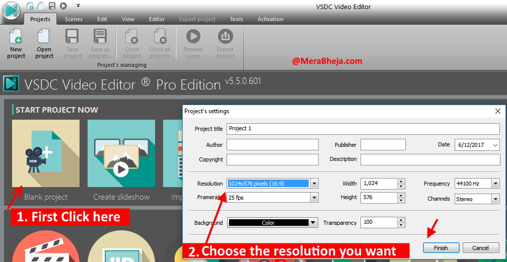 vsdc free video editor error during conversion